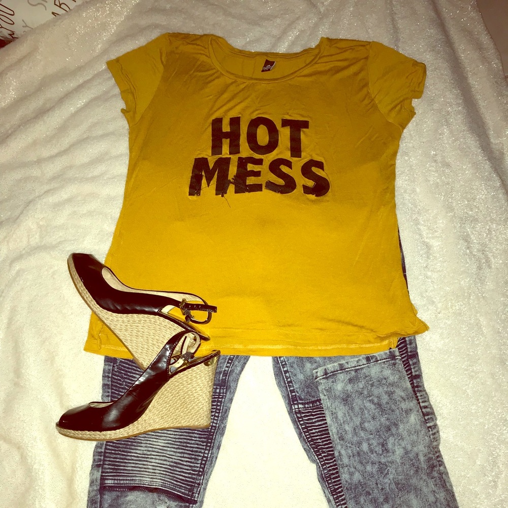 Hot mess shirt